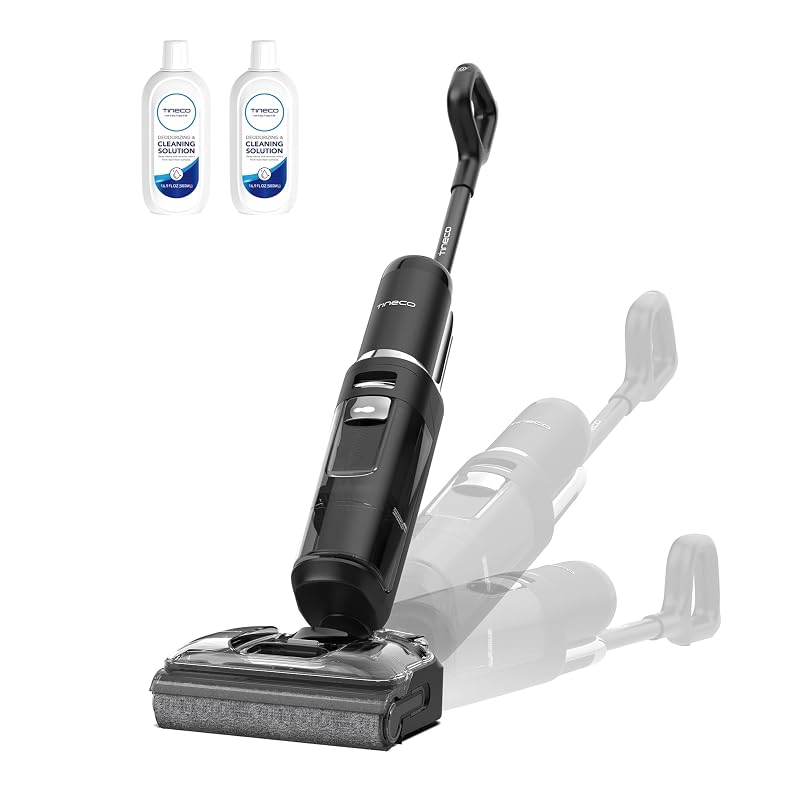 Tineco Floor One S7 Stretch Ultra avec sa station de charge et ses accessoires